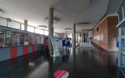 Vestíbul del campus de la UAB de Sabadell/ Arxiu Ràdio Sabadell